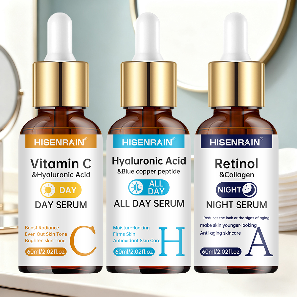 HISENRAIN Vitamin C + Retinol  - đánh giá và giá Skincare Oily Skin