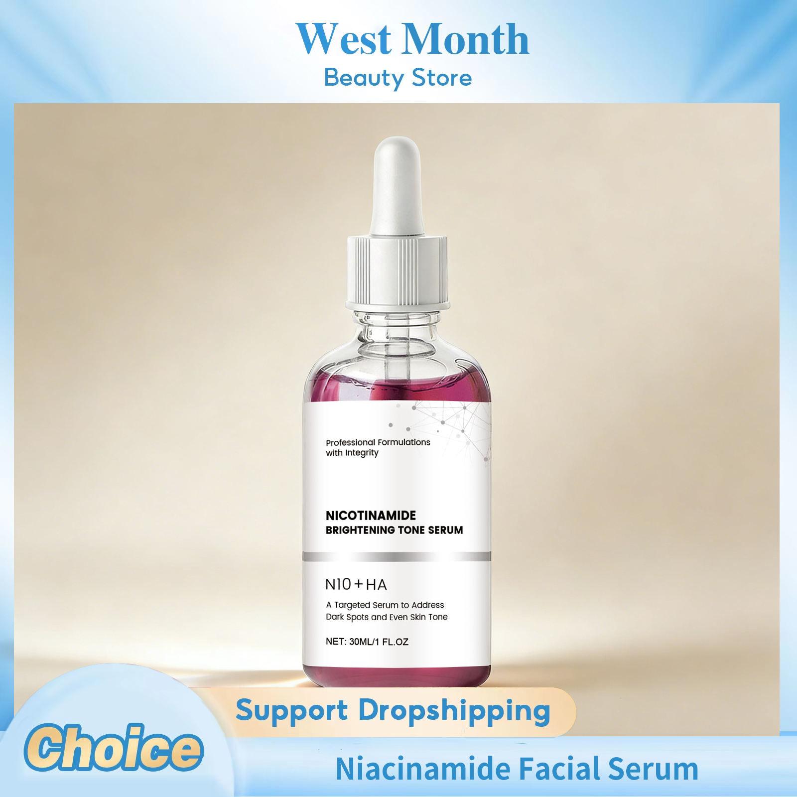 Niacinamide Facial Serum Brigh - đánh giá và giá Niacinamide Brightening Serum