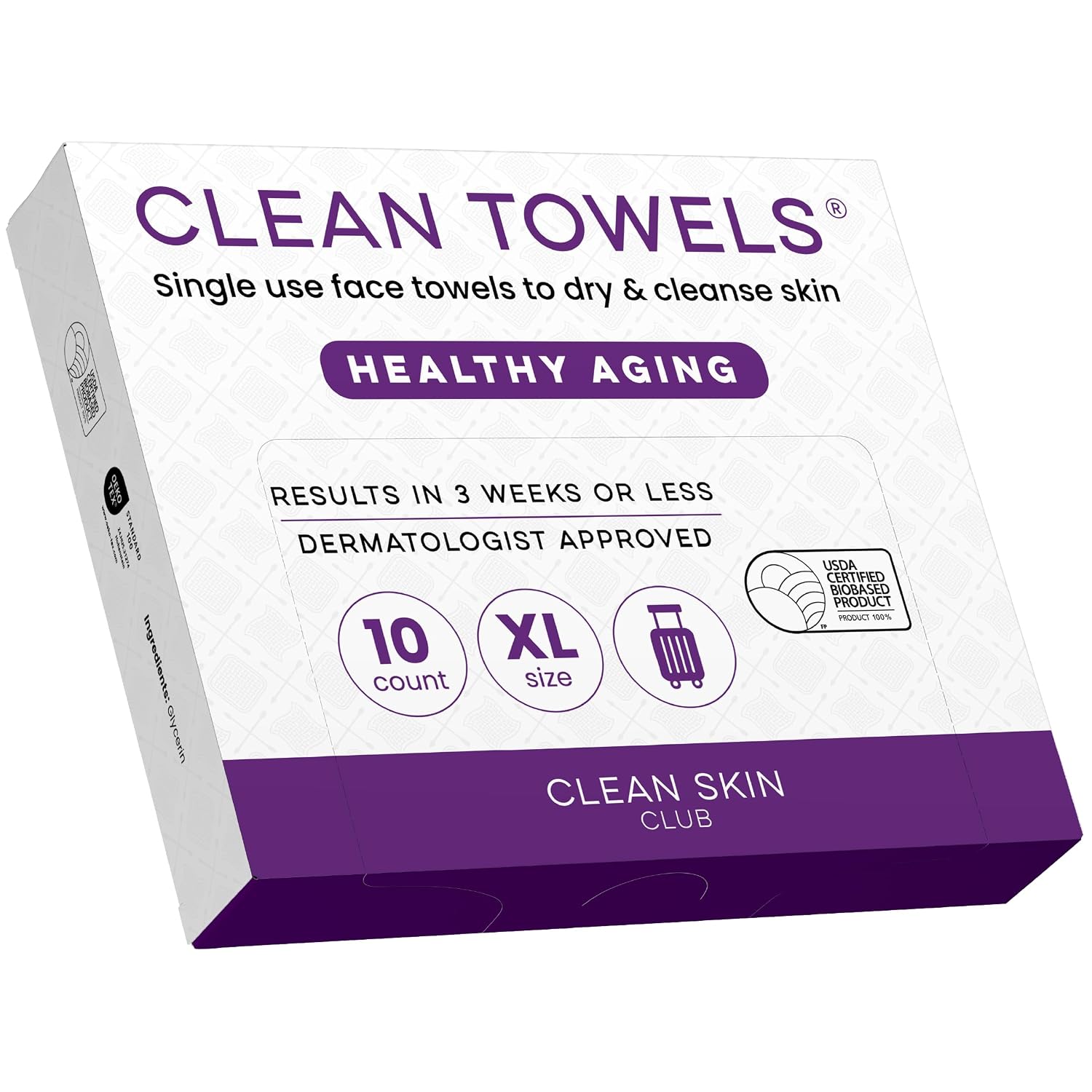 Anti-Aging Disposable Face Tow - đánh giá và giá Xl Skincare