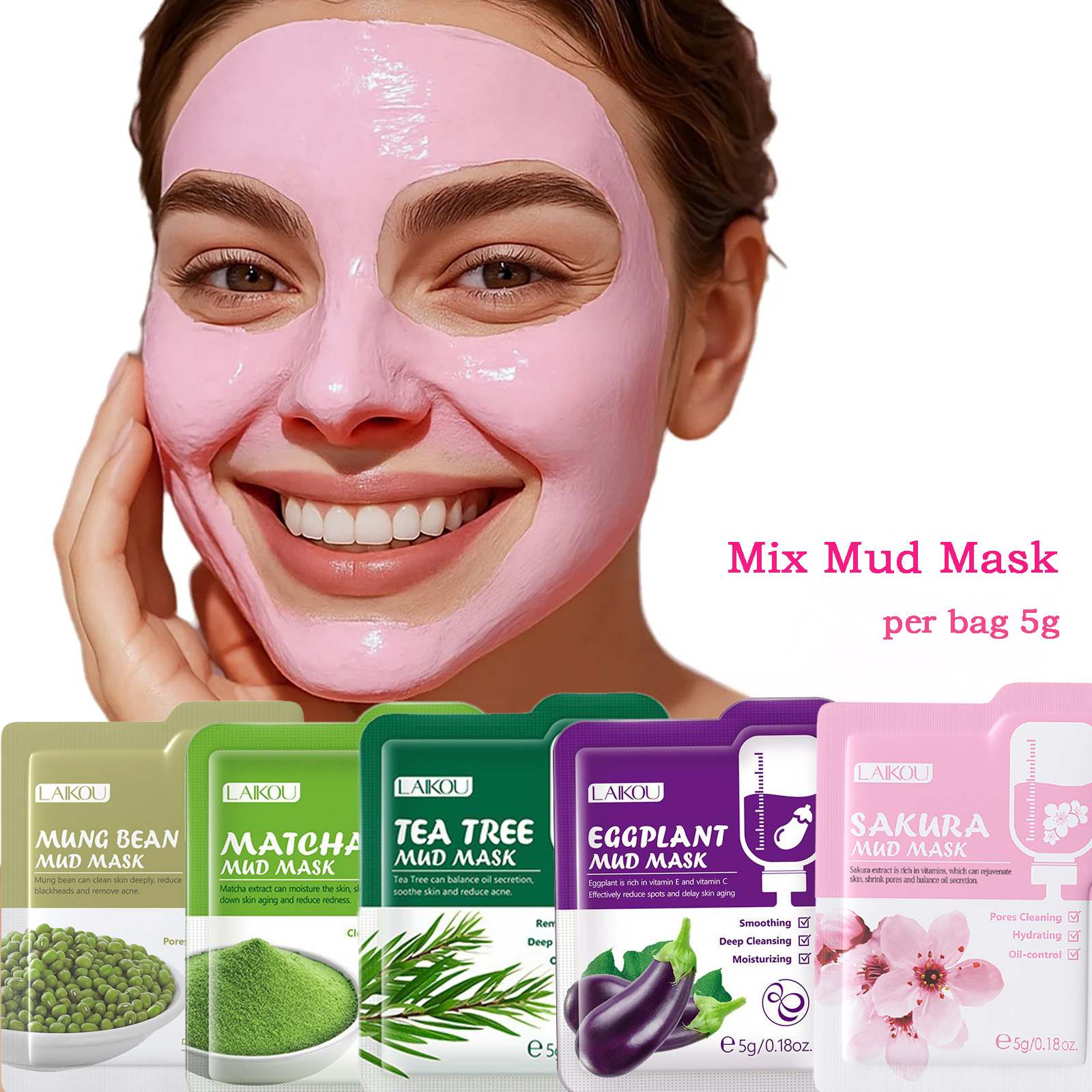 Purifying Clay Facial Mask in  - đánh giá và giá Skincare Oily Skin