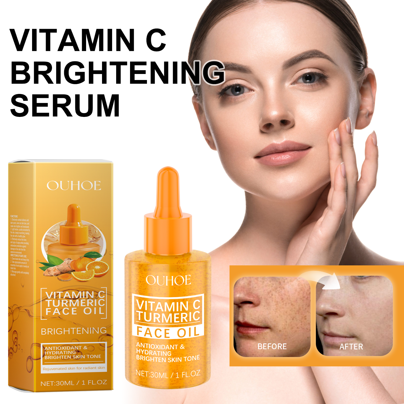 30ml Vitamin C Brightening Ser - đánh giá và giá Niacinamide Brightening Serum