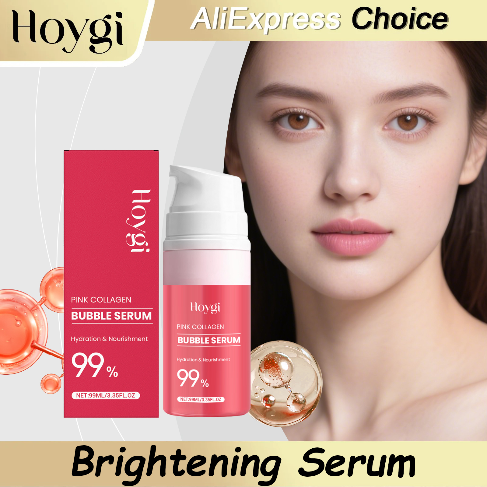 HOYGI Niacinamide Serum Face M - đánh giá và giá Niacinamide Brightening Serum