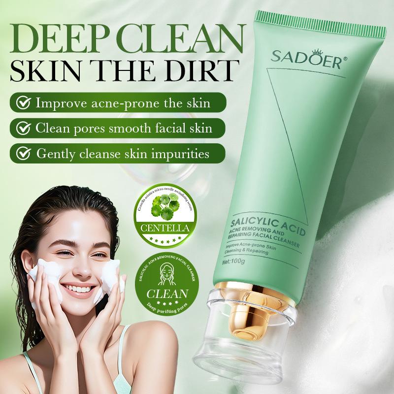 100g Salicylic Acid Facial Cle - đánh giá và giá Skincare Salicylic Acid