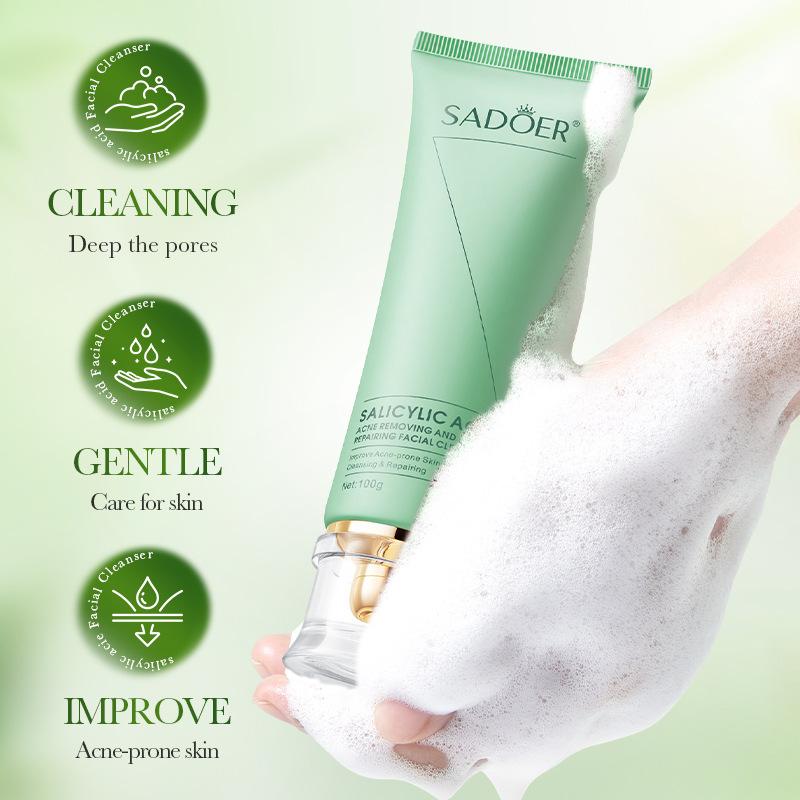 100g Salicylic Acid Facial Cle - đánh giá và giá Skincare Salicylic Acid