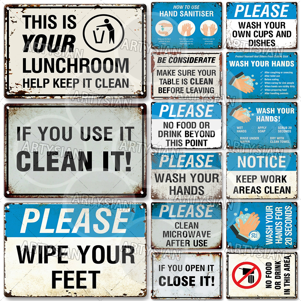 Hygiene Metal Sign No Shoes No - đánh giá và giá Skincare Viral