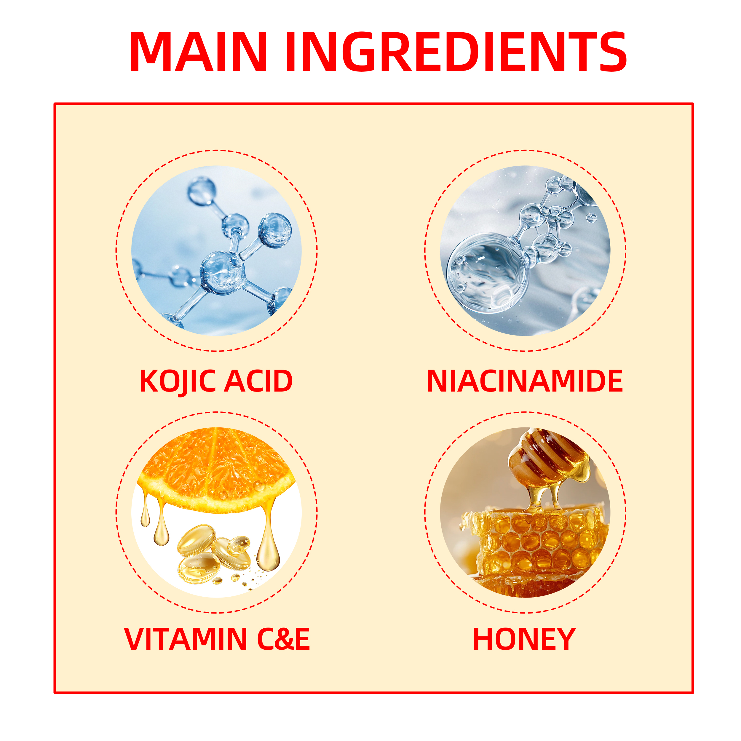 Ottilavie Kojic Acid & Niacina - đánh giá và giá Niacinamide Brightening Serum