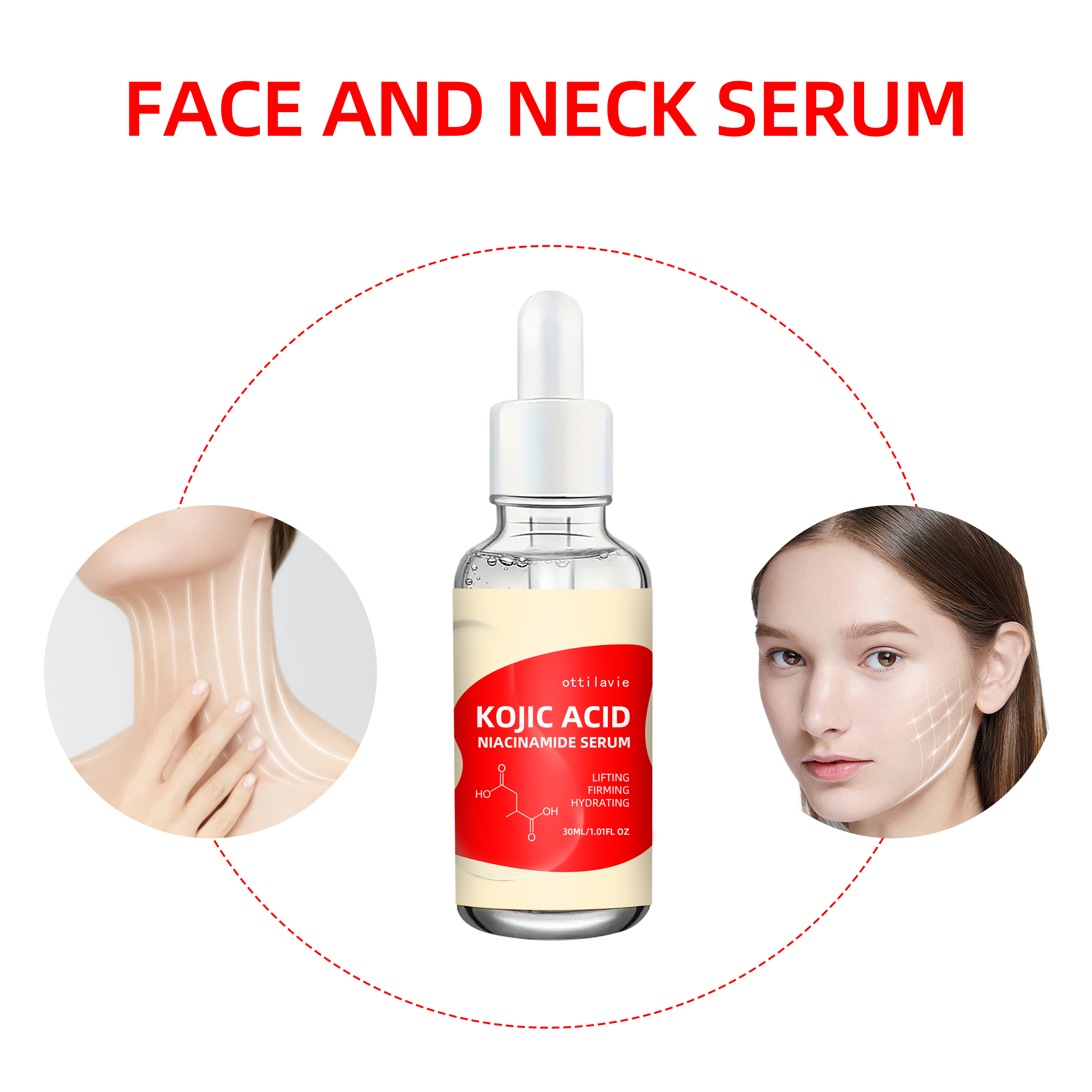 Ottilavie Kojic Acid & Niacina - đánh giá và giá Niacinamide Brightening Serum