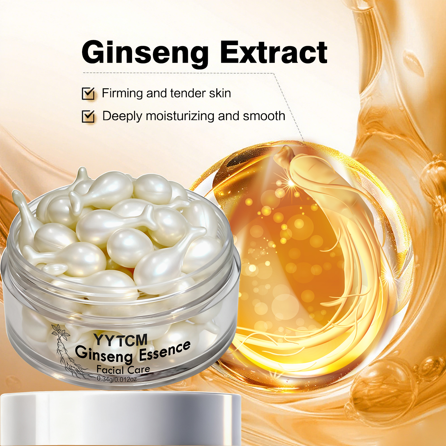 Ginseng Essence Capsules, Mois - đánh giá và giá Niacinamide Brightening Serum