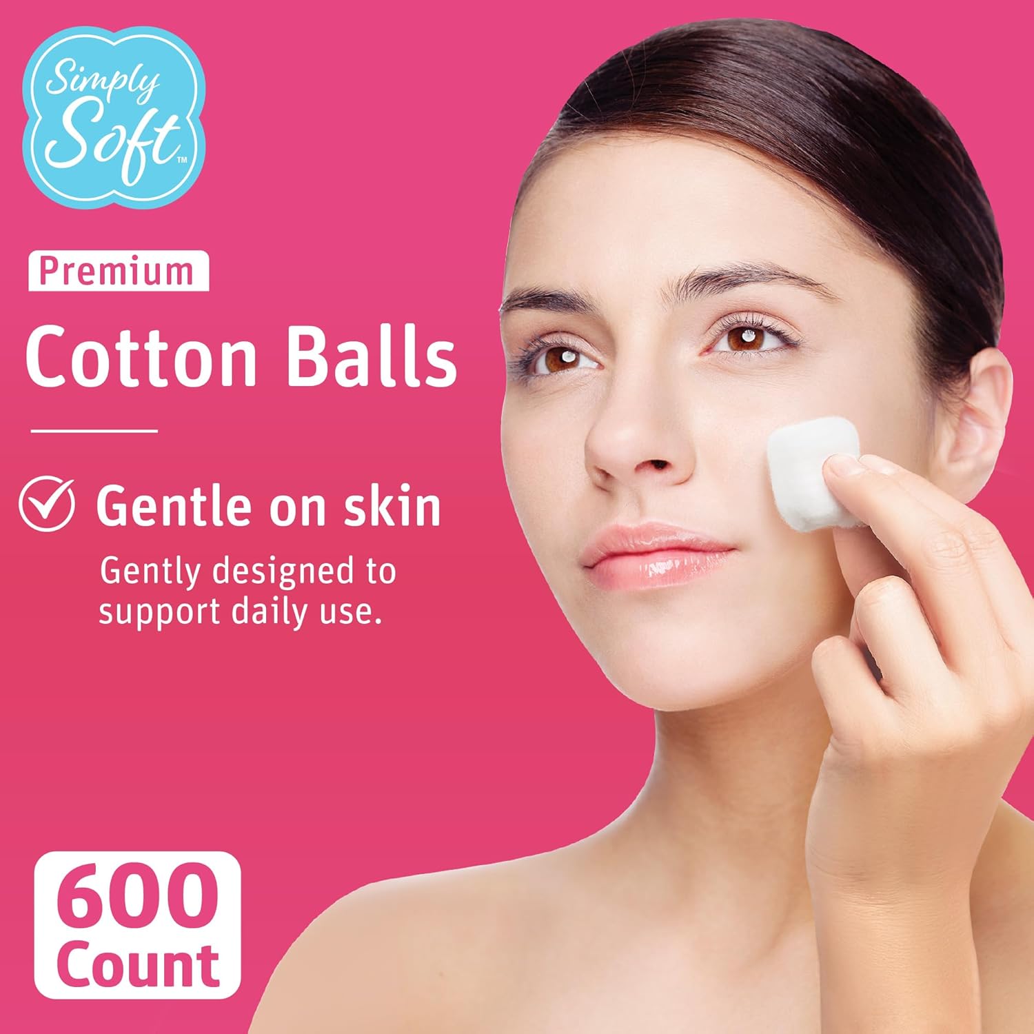 100% Pure Cotton Balls (600 Co - đánh giá và giá Xl Skincare