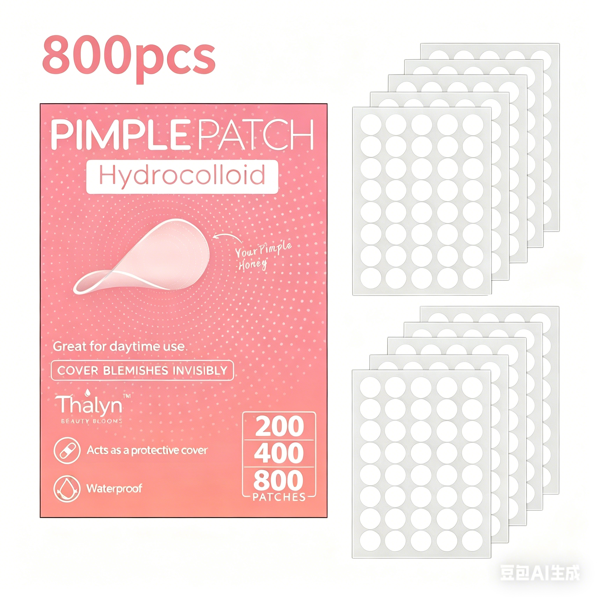 800pcs Salicylic Acid & Hydroc - đánh giá và giá Skincare Salicylic Acid