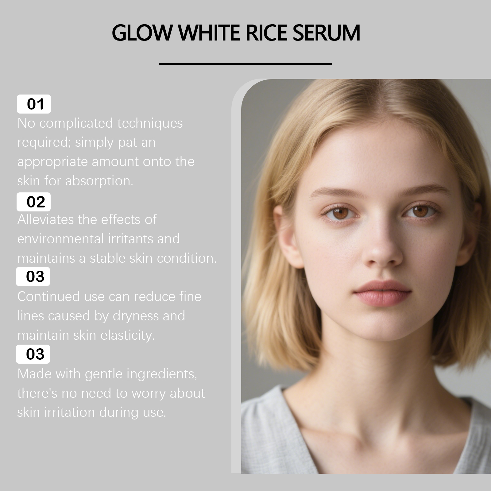 Glow Brightening Rice Essence  - đánh giá và giá Niacinamide Brightening Serum