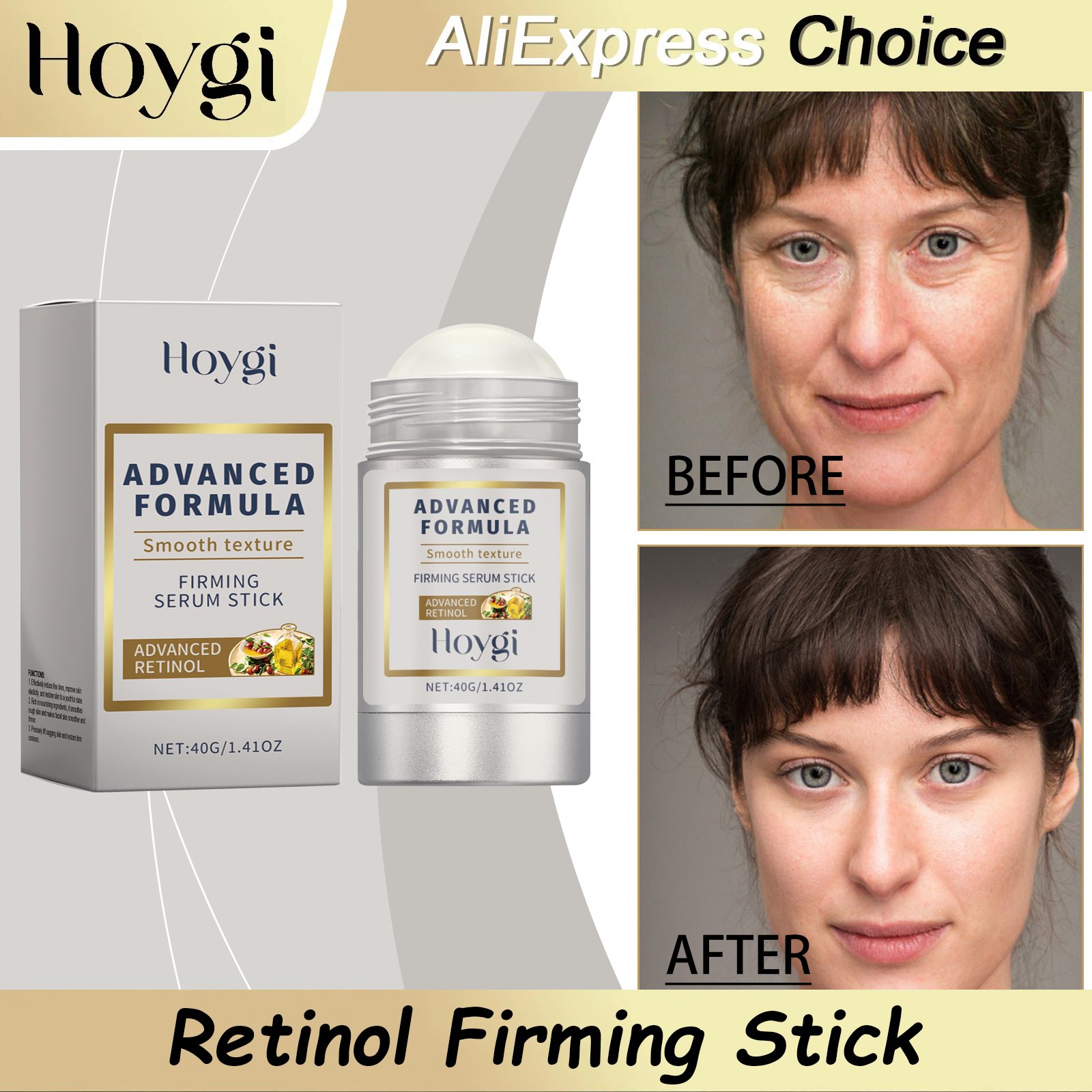 HOYGI Retinol Firming Stick An - đánh giá và giá Niacinamide Brightening Serum