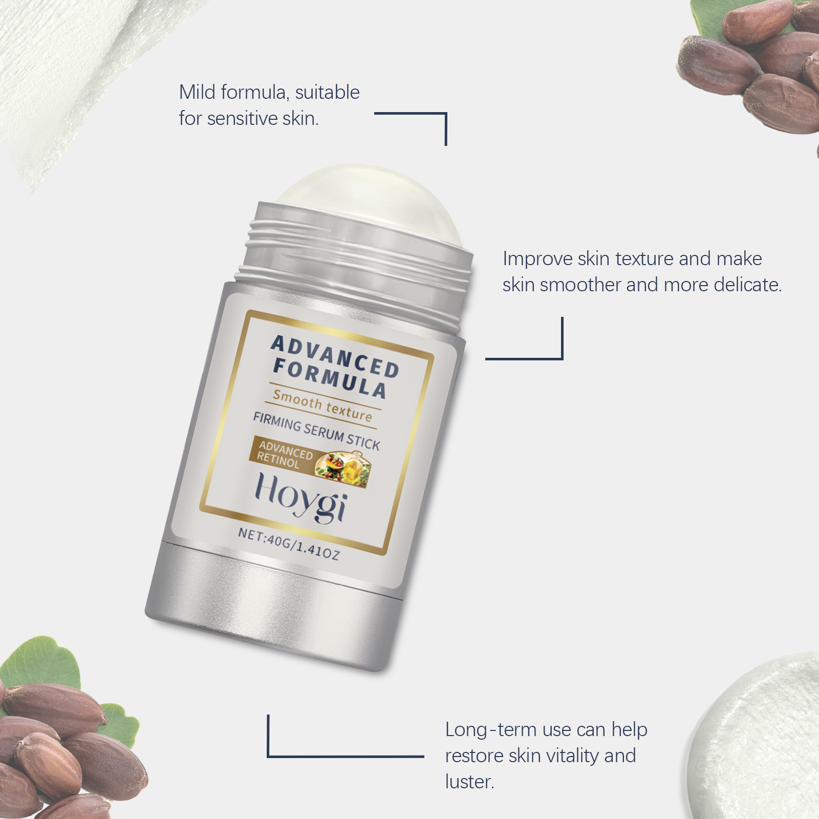 HOYGI Retinol Firming Stick An - đánh giá và giá Niacinamide Brightening Serum