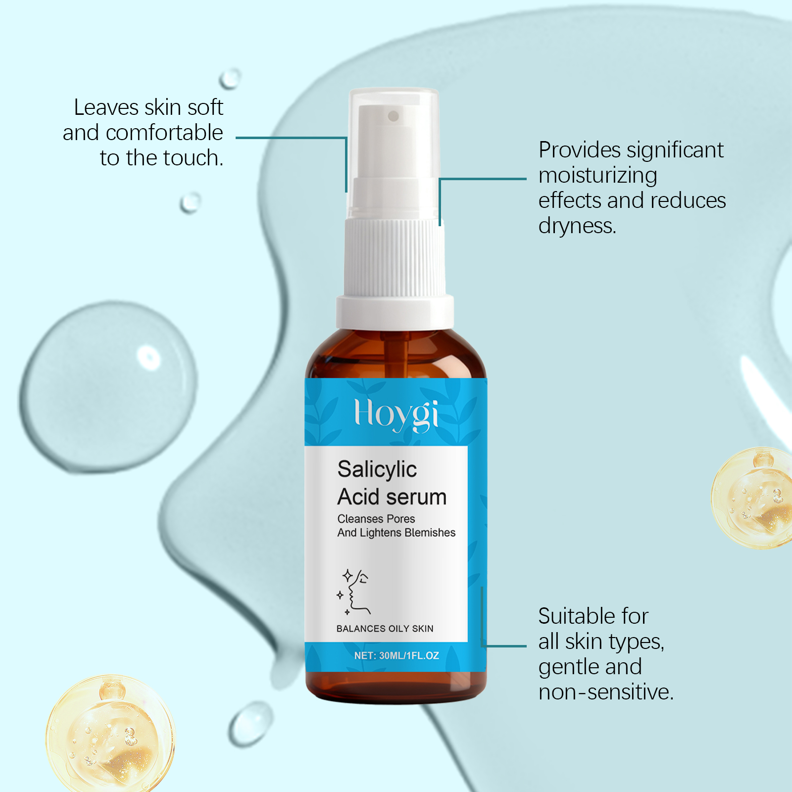 HOYGI Salicylic Acid Anti Acne - đánh giá và giá Skincare Salicylic Acid