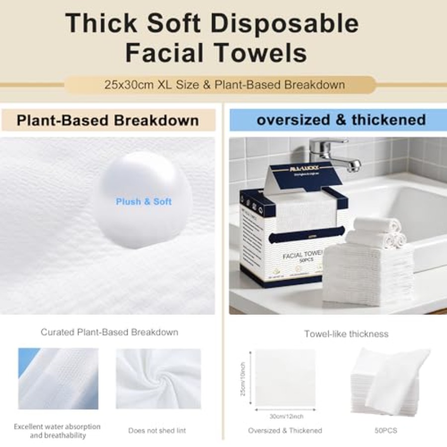 Face Towels, XL Facial Dry Tow - đánh giá và giá Xl Skincare