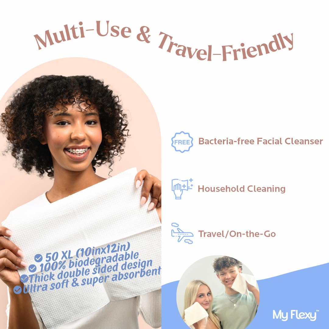 XL Biodegradable Face Towels f - đánh giá và giá Xl Skincare